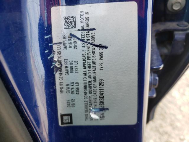 Photo 10 from auction – 2013 BUICK VERANO with VIN 1G4PP5SK3D4111299