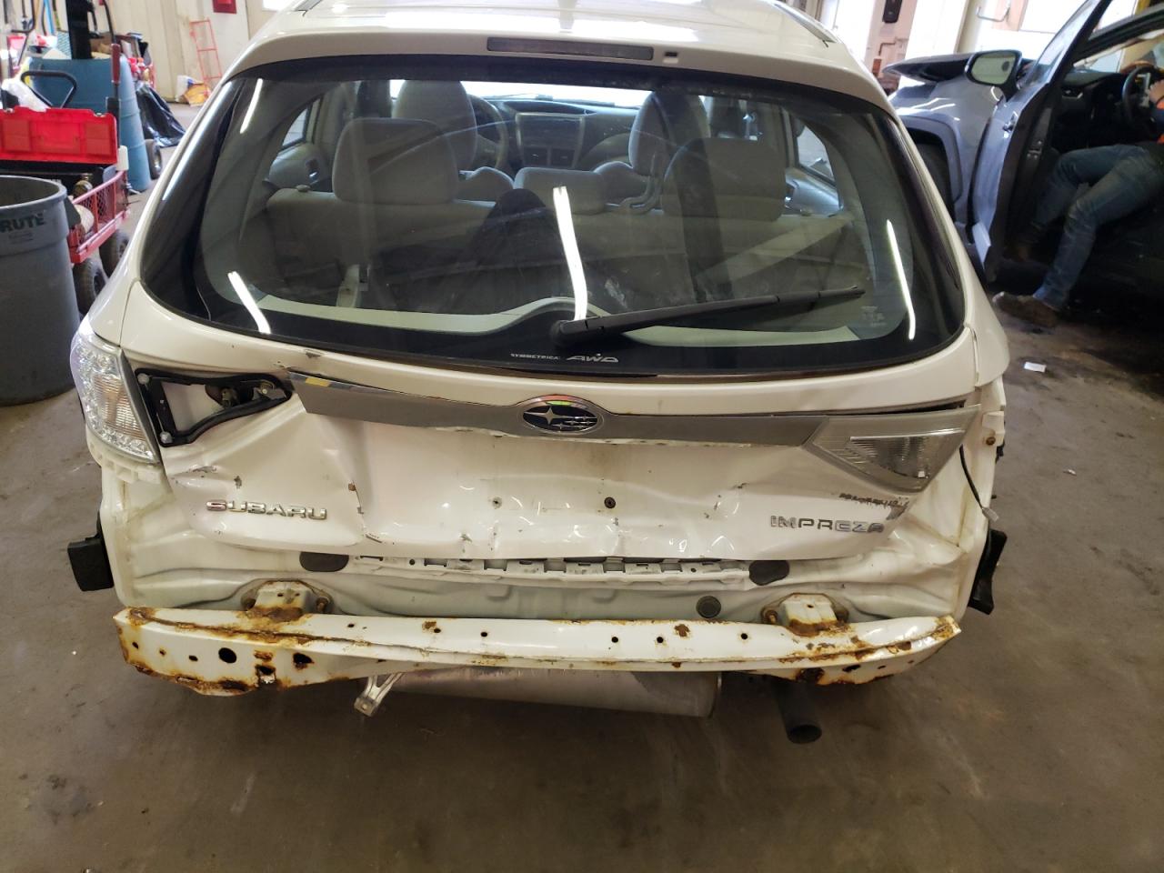 Photo 9 from auction – 2008 SUBARU IMPREZA with VIN JF1GH61638H817138