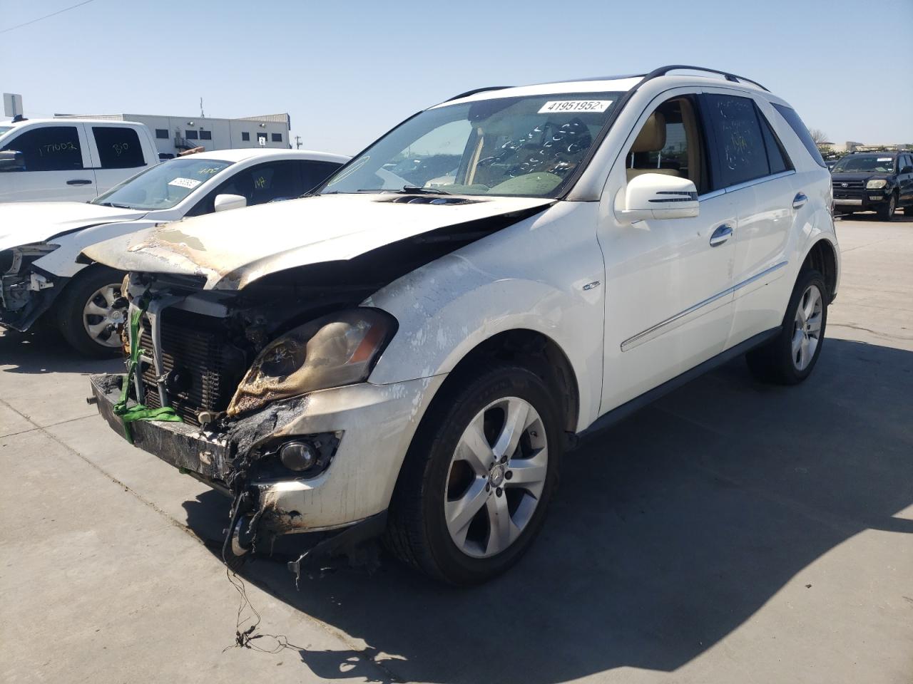 Photo 2 from auction – 2011 MERCEDES-BENZ ML 350 with VIN 4JGBB2FB7BA643011