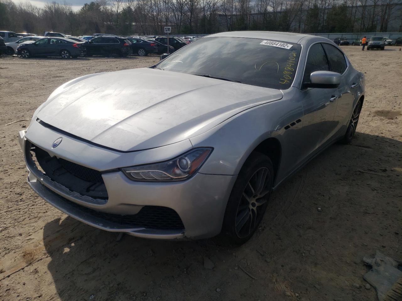 Photo 2 from auction – 2014 MASERATI GHIBLI with VIN ZAM57XSA6E1085536