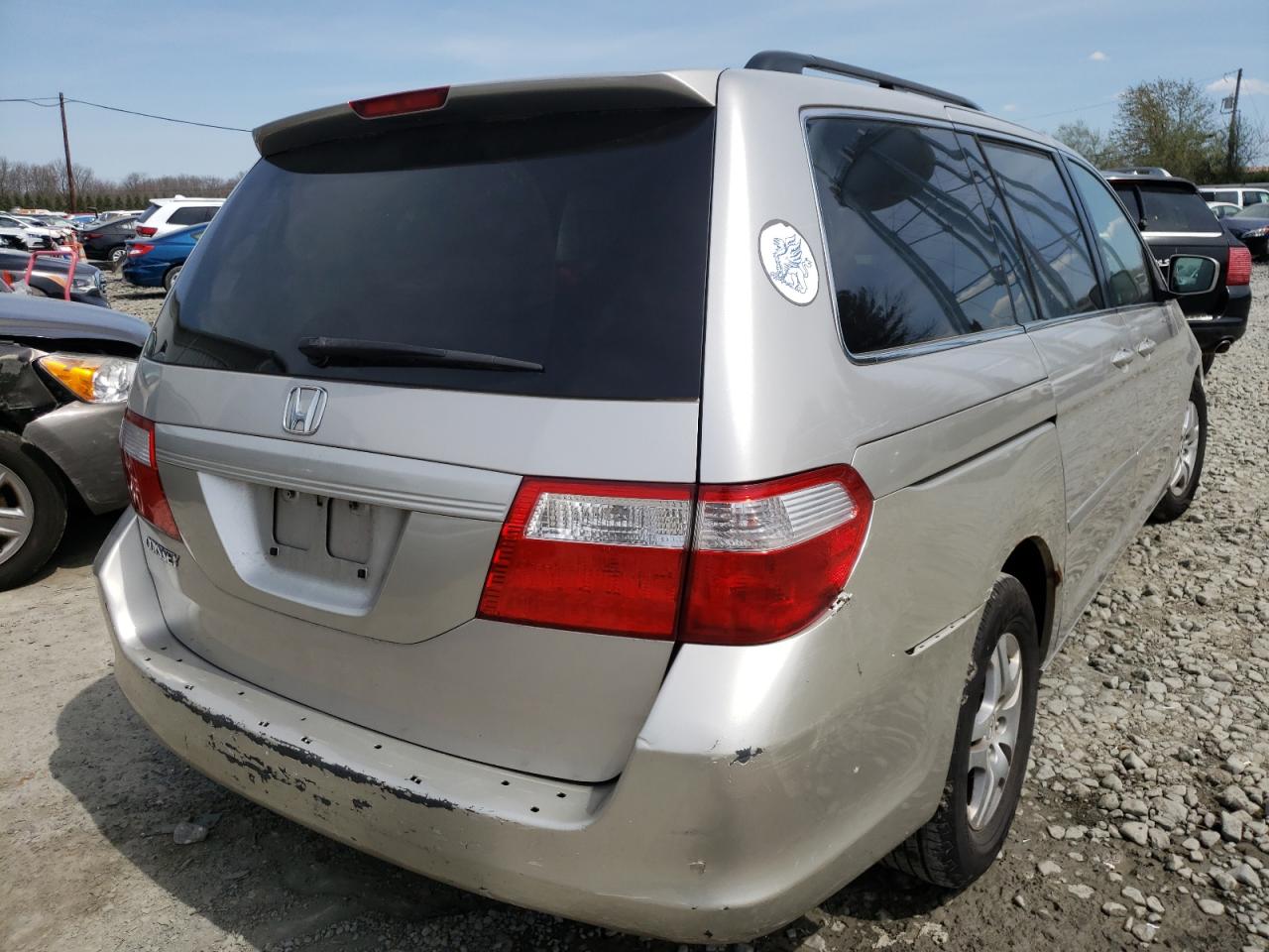 Photo 4 from auction – 2007 HONDA ODYSSEY EX with VIN 5FNRL38477B085504