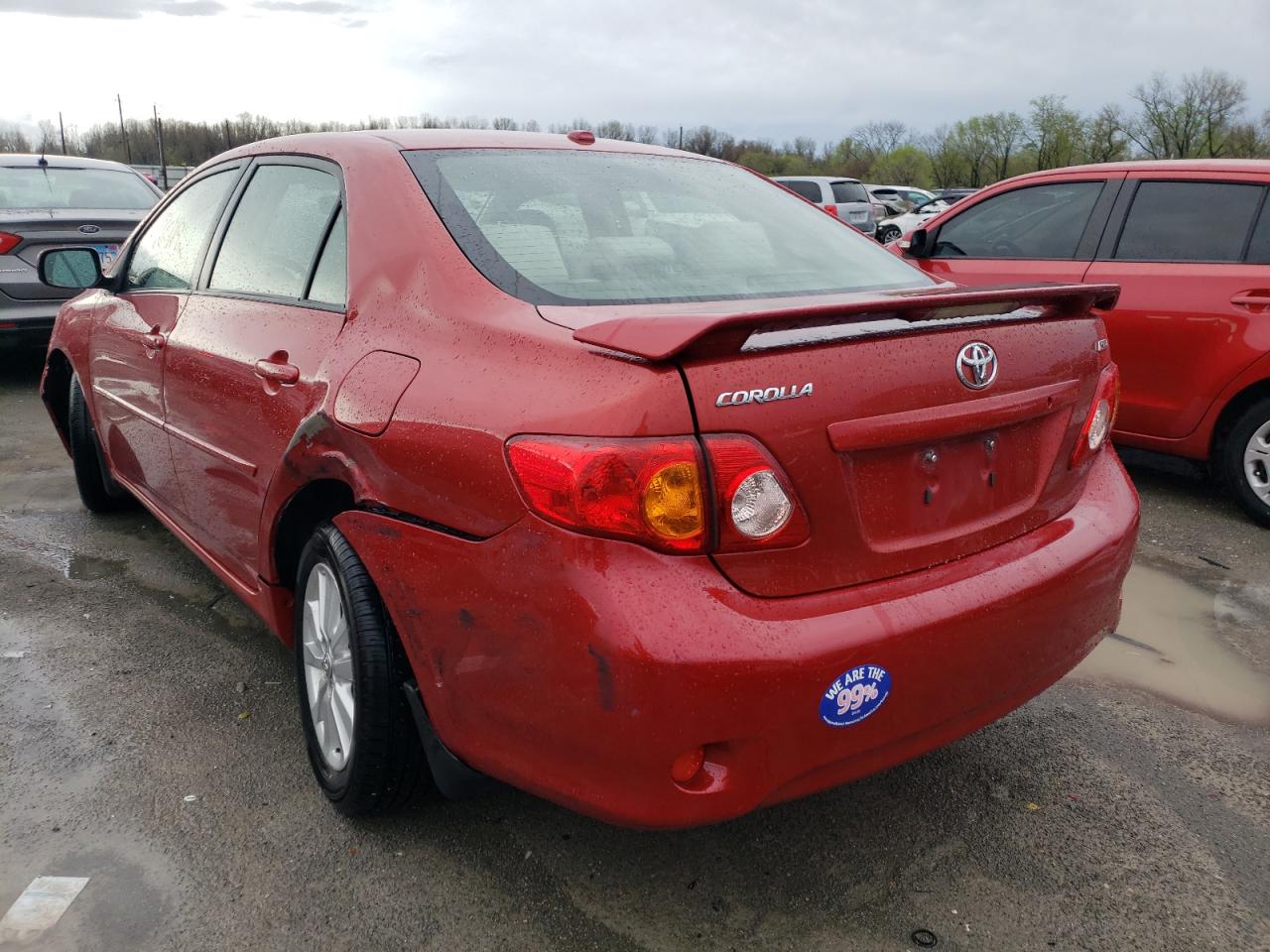 Photo 3 from auction – 2009 TOYOTA CAROLA with VIN JTDBL40E299028622