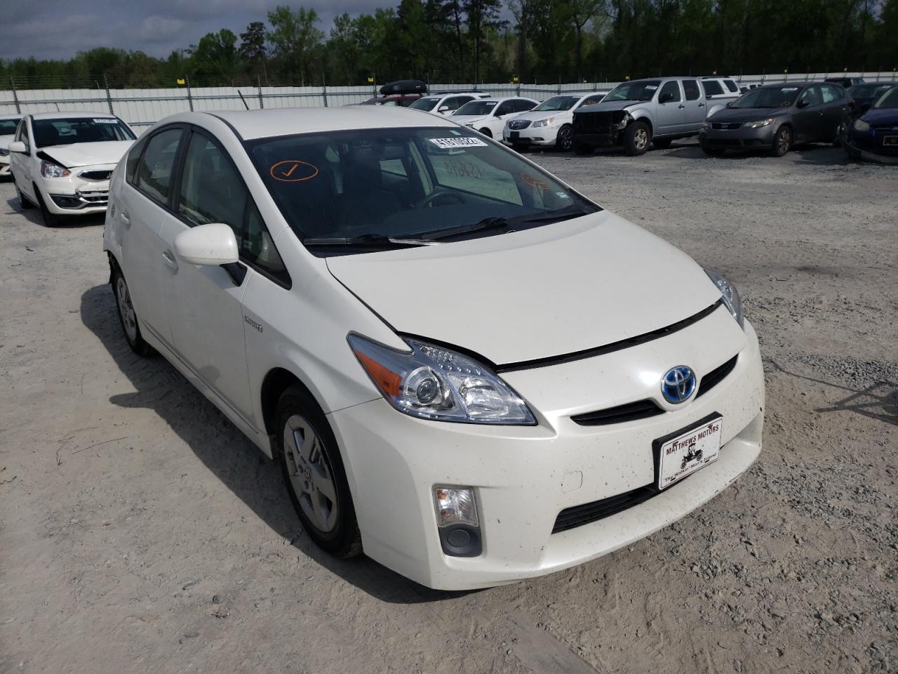 TOYOTA PRIUS 2011 with VIN JTDKN3DU1B5328722 - Photo from auction