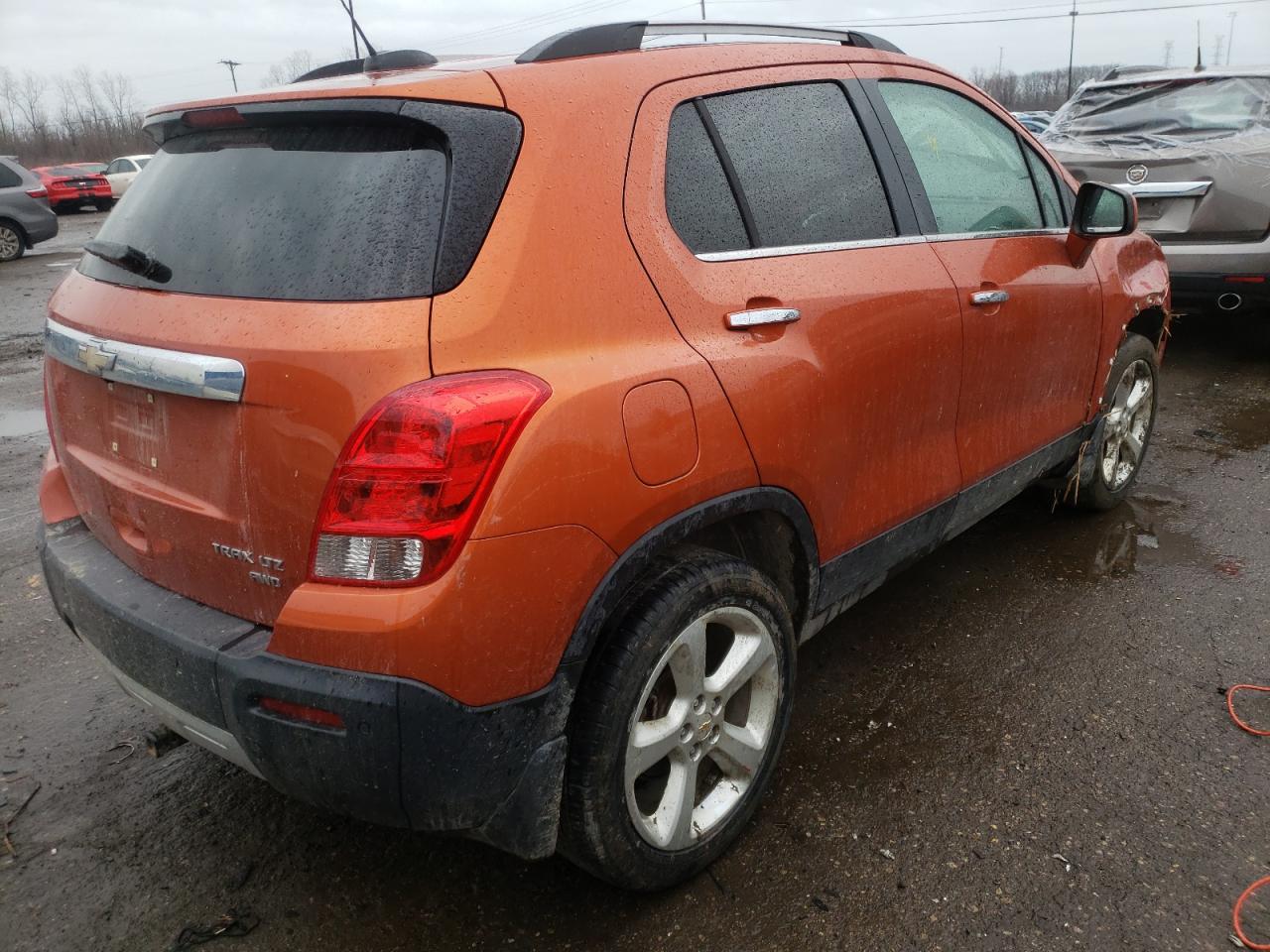 Photo 4 from auction – 2015 CHEVROLET TRAX LTZ with VIN KL7CJTSB3FB100632