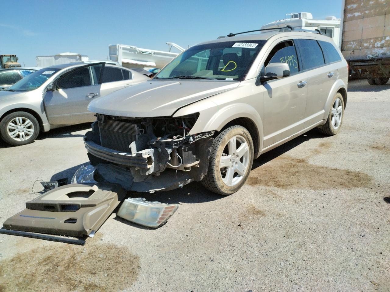 Photo 2 from auction – 2009 DODGE JOURNEY R/ with VIN 3D4GH67V99T541207