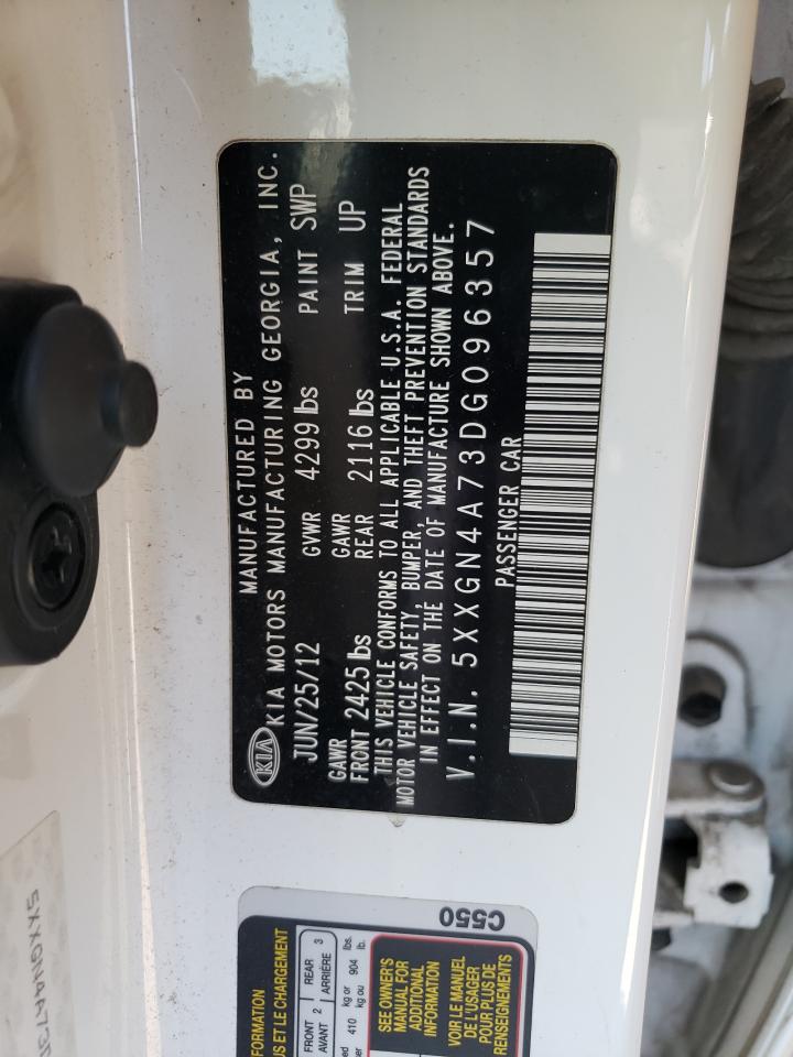 Photo 10 from auction – 2013 KIA OPTIMA EX with VIN 5XXGN4A73DG096357