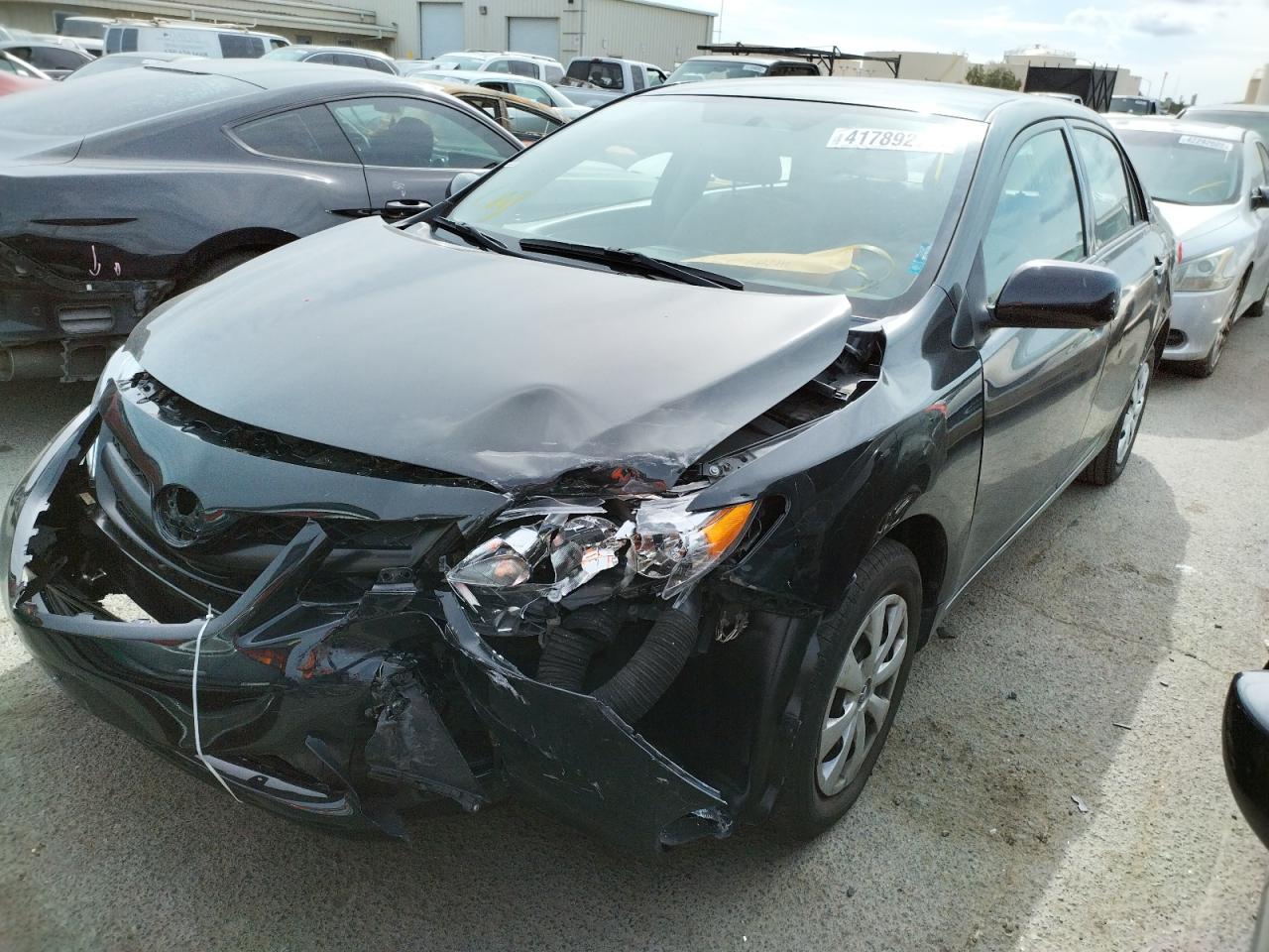 Photo 2 from auction – 2011 TOYOTA COROLLA LE with VIN 2T1BU4EE4BC609173