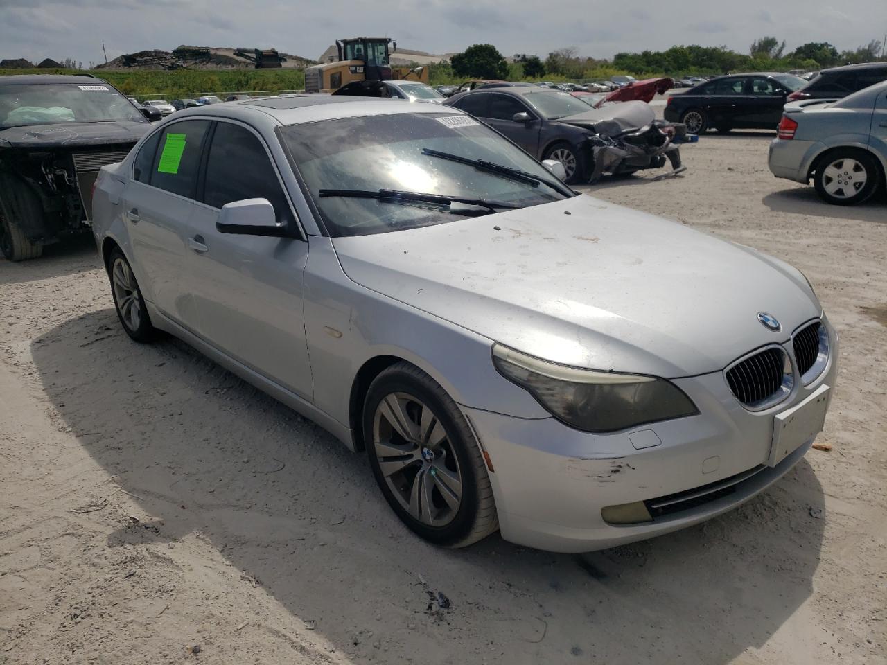 BMW 528 I 2010 with VIN WBANU5C54AC364658 - Photo from auction