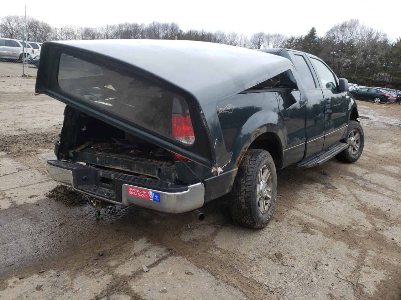 Photo 4 from auction – 2005 FORD F150 with VIN 1FTPX14515FB24997