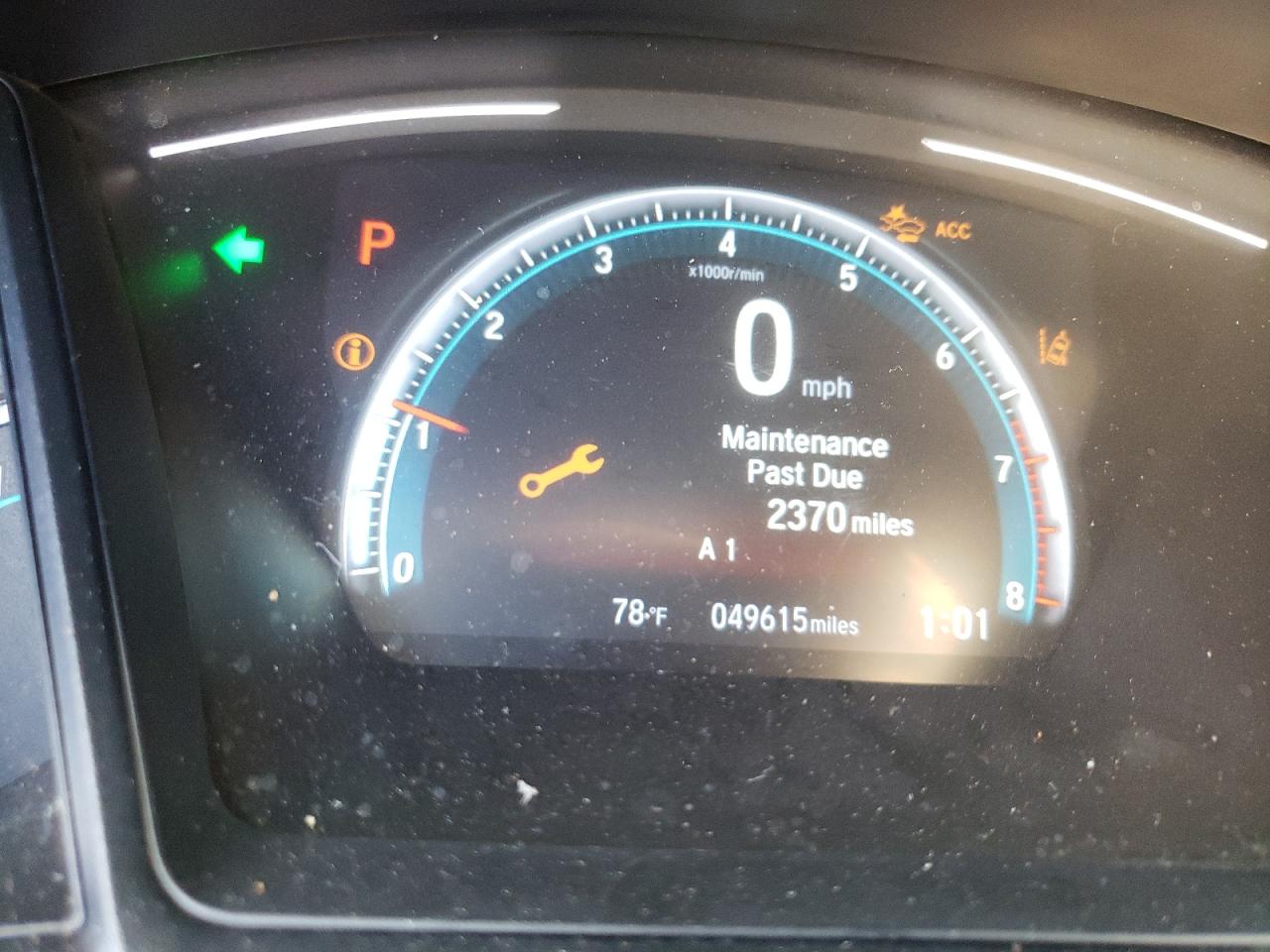 Photo 8 from auction – 2019 HONDA CIVIC LX with VIN 2HGFC2F6XKH522188