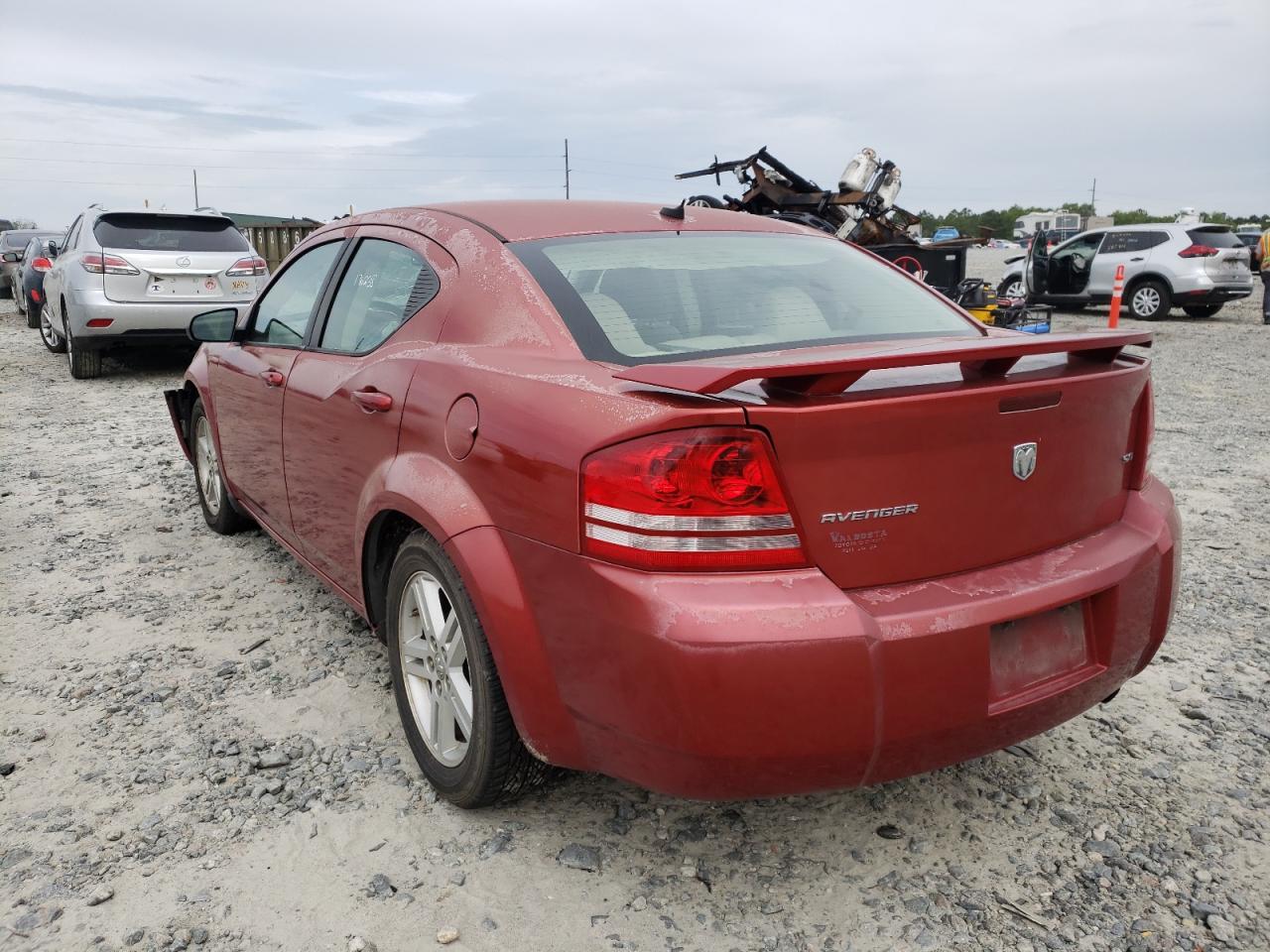 Photo 3 from auction – 2008 DODGE AVENGER SX with VIN 1B3LC56K38N660740