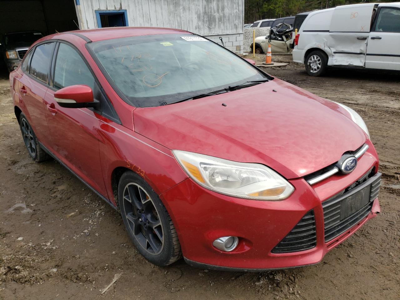 FORD FOCUS SE 2012 with VIN 1FAHP3F28CL445068 - Photo from auction