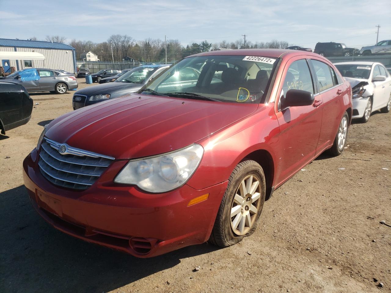 Photo 2 from auction – 2008 CHRYSLER SEBRING LX with VIN 1C3LC46J38N168116