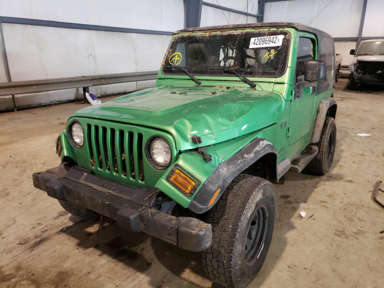 Photo 2 from auction – 2004 JEEP WRANGLER X with VIN 1J4FA39S94P702788
