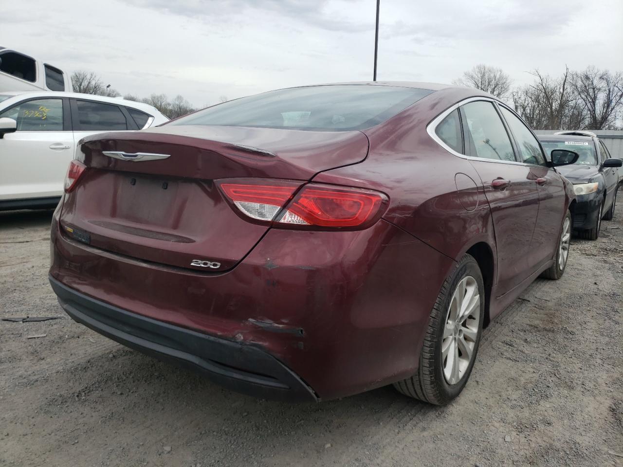 Photo 4 from auction – 2015 CHRYSLER 200 LIMITE with VIN 1C3CCCAB2FN628602