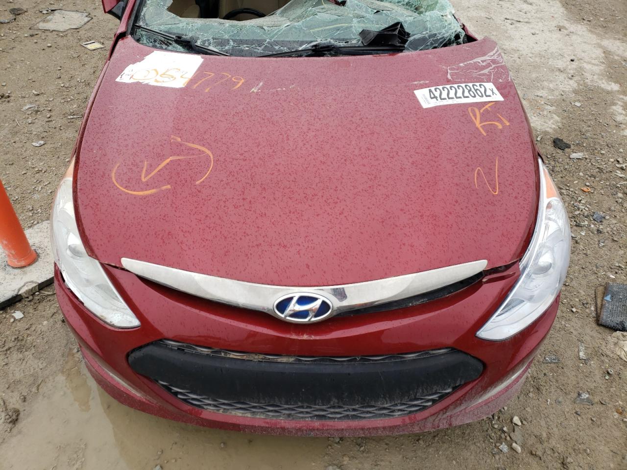 Photo 7 from auction – 2012 HYUNDAI SONATA HYB with VIN KMHEC4A45CA054779