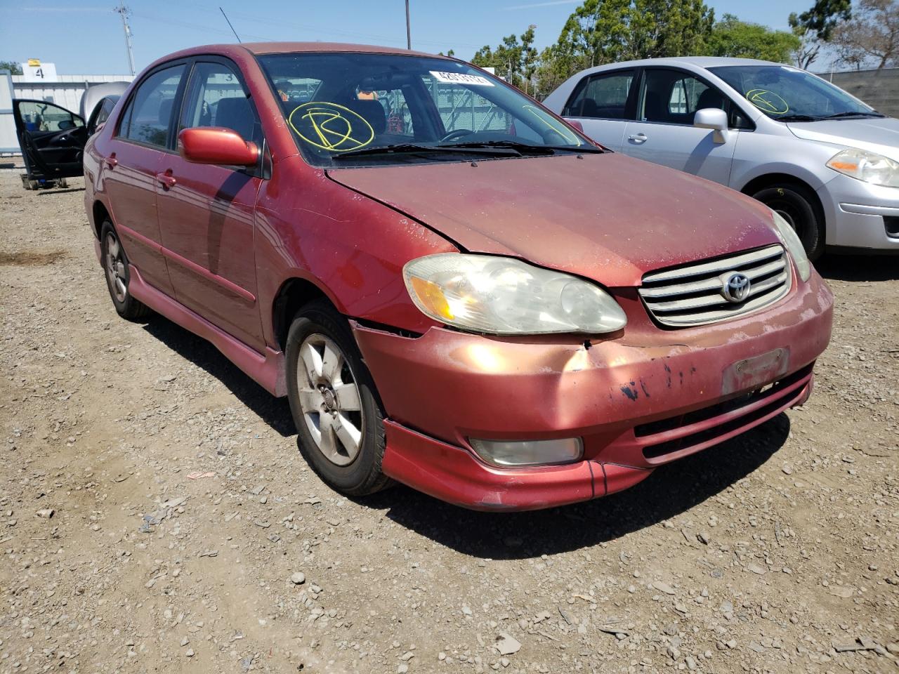 TOYOTA COROLLA CE 2003 z numerem VIN 1NXBR32E83Z033894 - Zdjęcie z aukcji