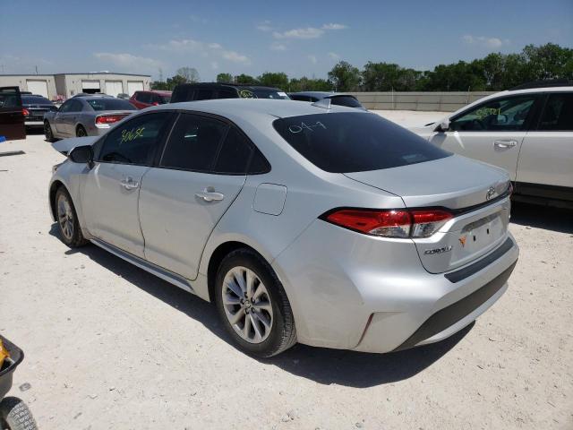 Photo 3 from auction – 2020 TOYOTA COROLLA LE with VIN 5YFHPRAE2LP041799