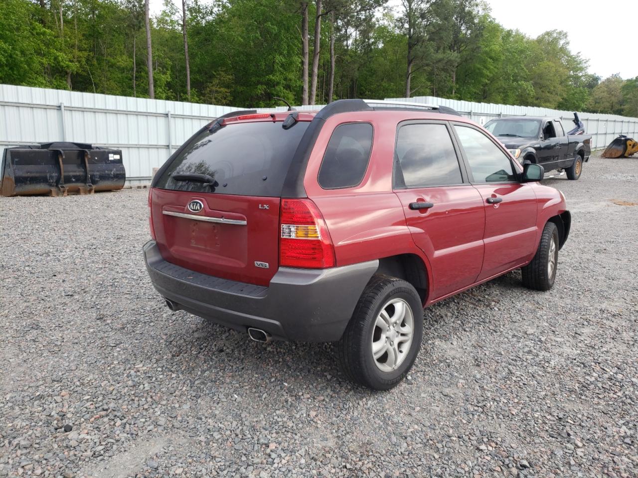 Photo 4 from auction – 2007 KIA SPORTAGE E with VIN KNDJF723377418282