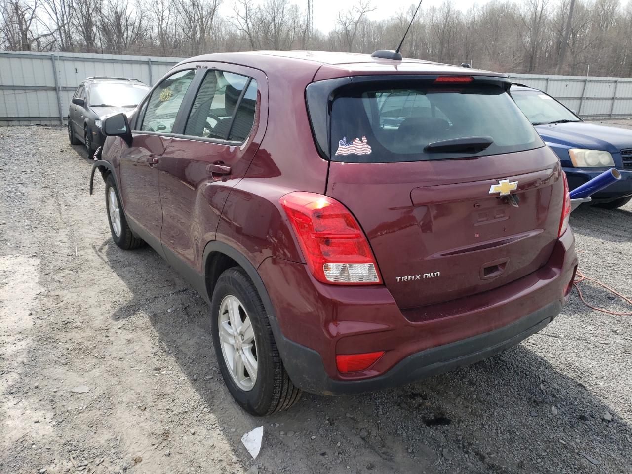Zdjęcie 3 z aukcji – 2017 CHEVROLET TRAX LS z VIN 3GNCJNSB2HL156942