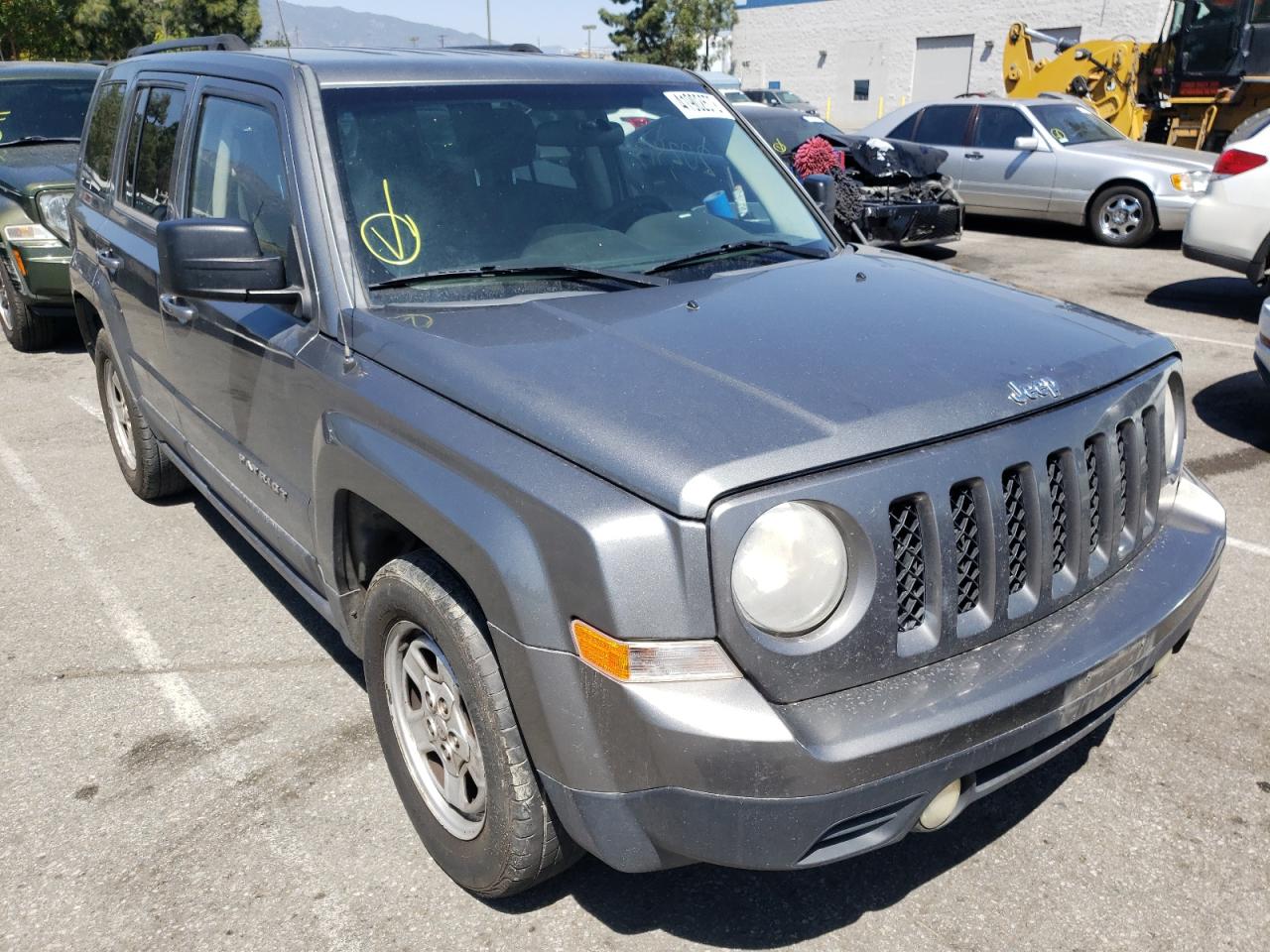 JEEP PATRIOT SP 2014 with VIN 1C4NJPBA7ED593440 - Photo from auction