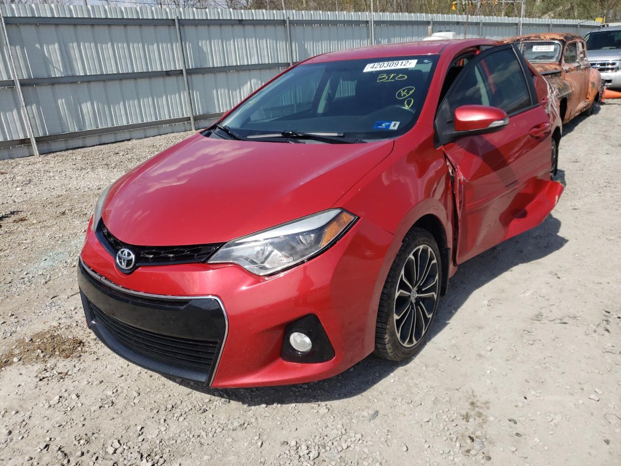 Photo 2 from auction – 2014 TOYOTA COROLLA L with VIN 2T1BURHE4EC126036