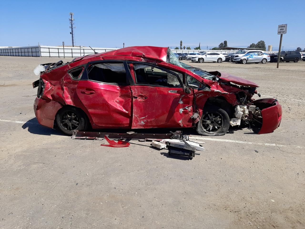 Photo 9 from auction – 2013 TOYOTA PRIUS with VIN JTDKN3DU4D0347216