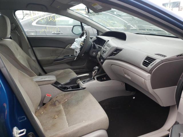 Photo 5 from auction – 2012 HONDA CIVIC LX with VIN 19XFB2F51CE028274
