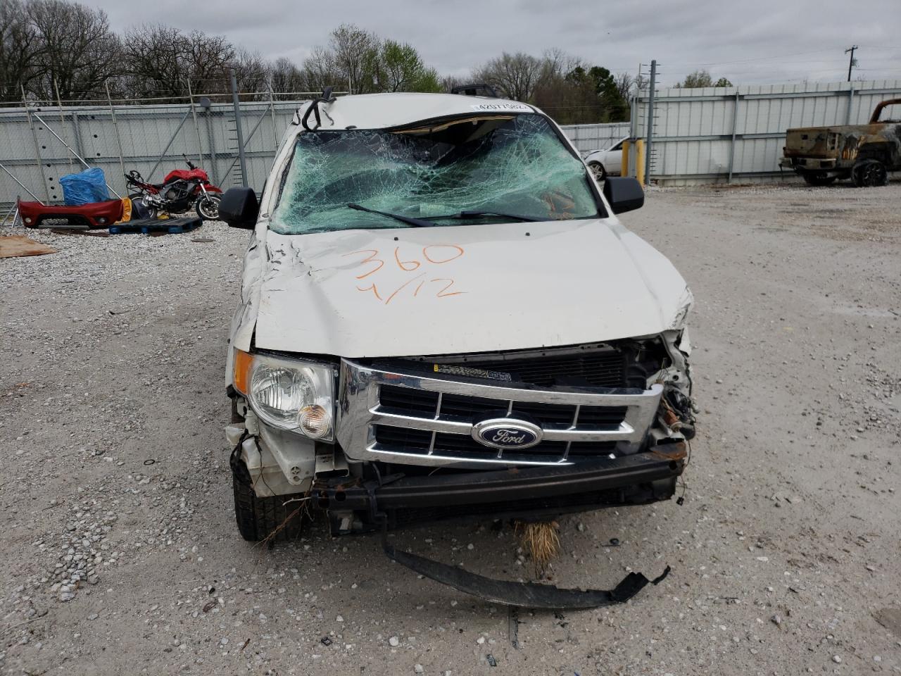 Photo 9 from auction – 2012 FORD ESCAPE XLT with VIN 1FMCU0D75CKC52663