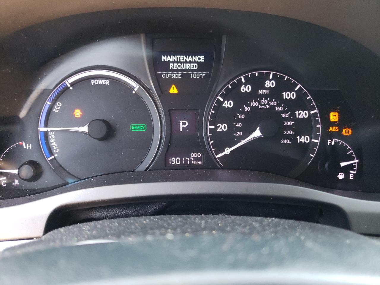Photo 8 from auction – 2013 LEXUS RX 450 with VIN JTJZB1BA5D2408711