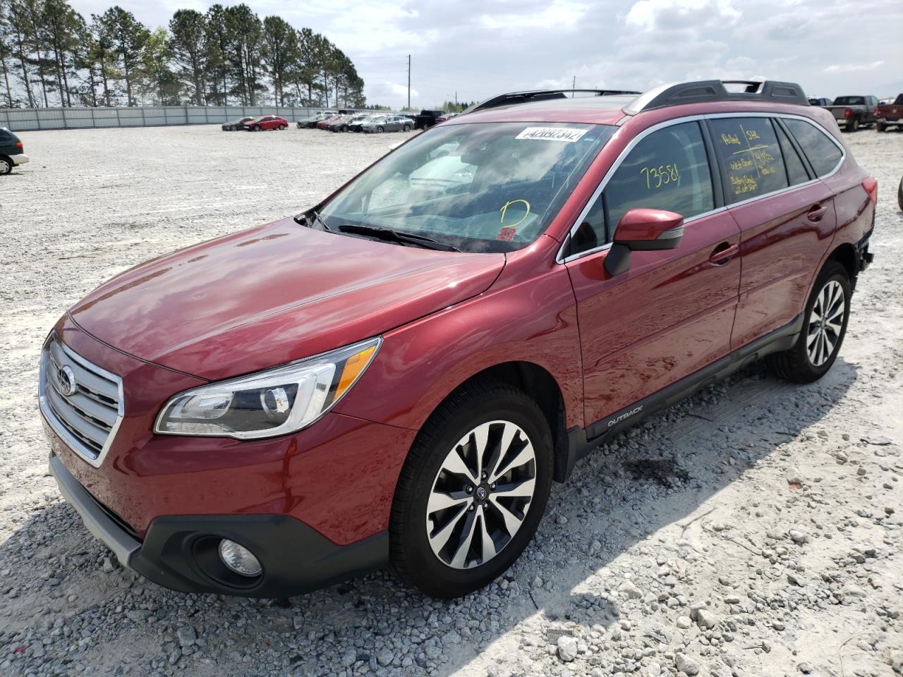 Photo 2 from auction – 2017 SUBARU OUTBACK 2. with VIN 4S4BSANC9H3213997