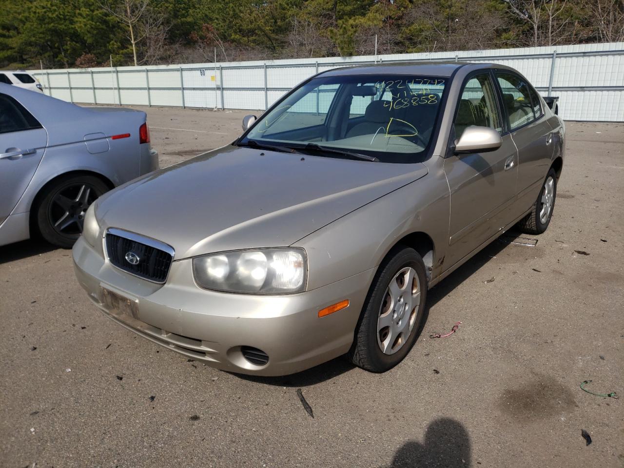 Photo 2 from auction – 2003 HYUNDAI ELANTRA GL with VIN KMHDN45D23U468858