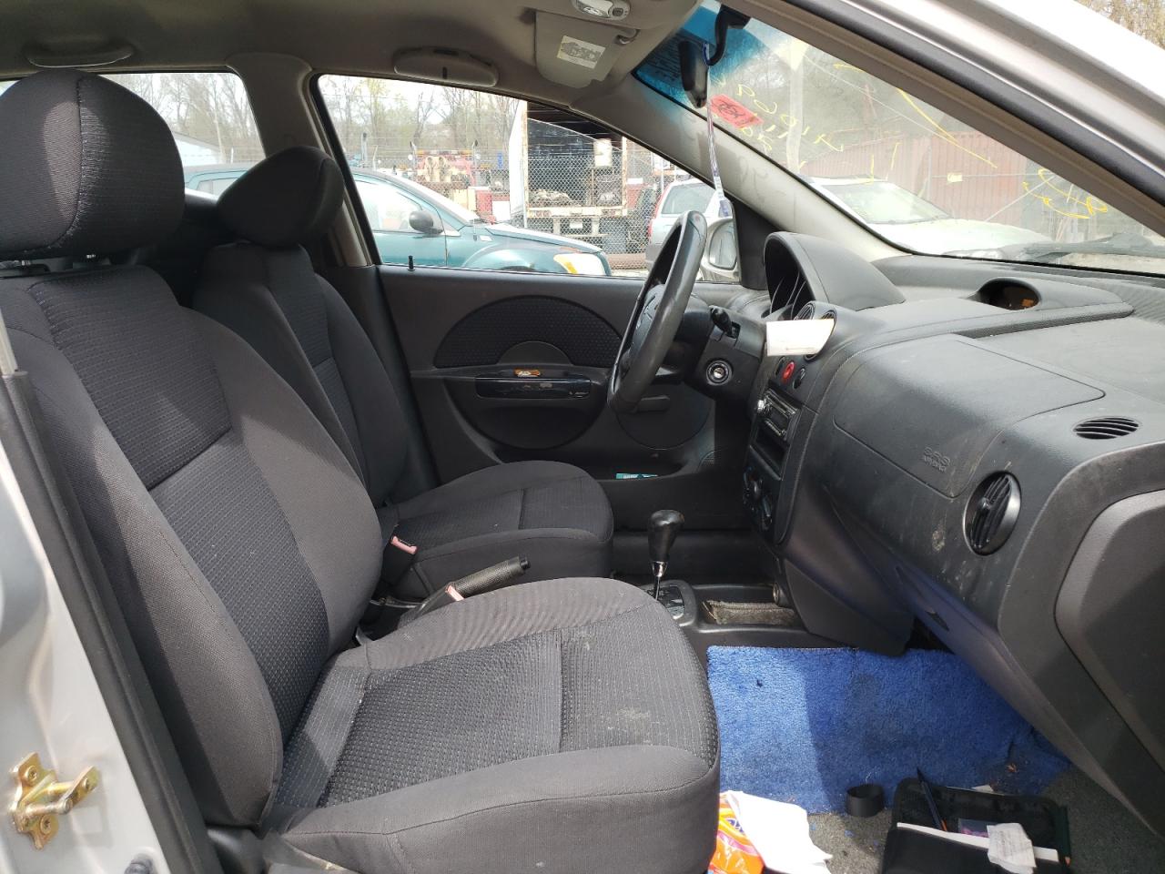 Foto 5 de la subasta – 2006 CHEVROLET AVEO BASE con VIN KL1TD66646B621844