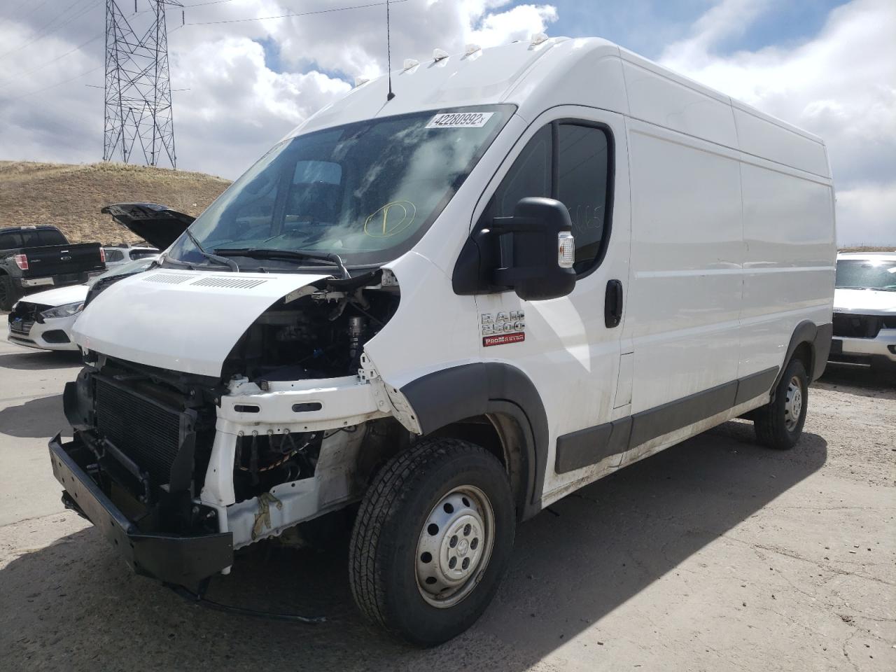 Photo 2 from auction – 2018 RAM PROMASTER with VIN 3C6TRVDG4JE133612