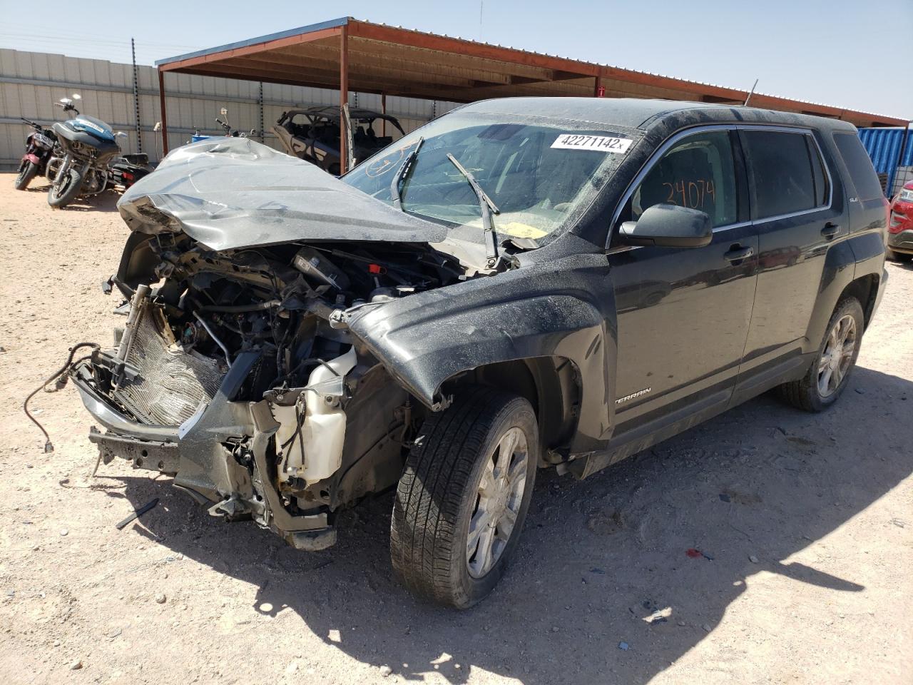 Photo 2 from auction – 2017 GMC TERRAIN SL with VIN 2GKALMEK0H6348174