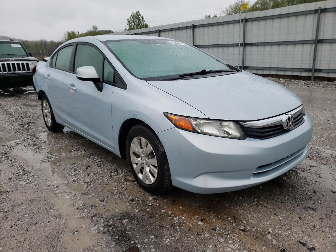 HONDA CIVIC LX 2012 with VIN 2HGFB2F58CH524095 - Photo from auction