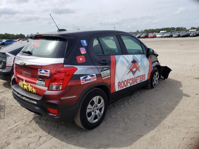 Photo 4 from auction – 2019 CHEVROLET TRAX LS with VIN 3GNCJKSB1KL126417