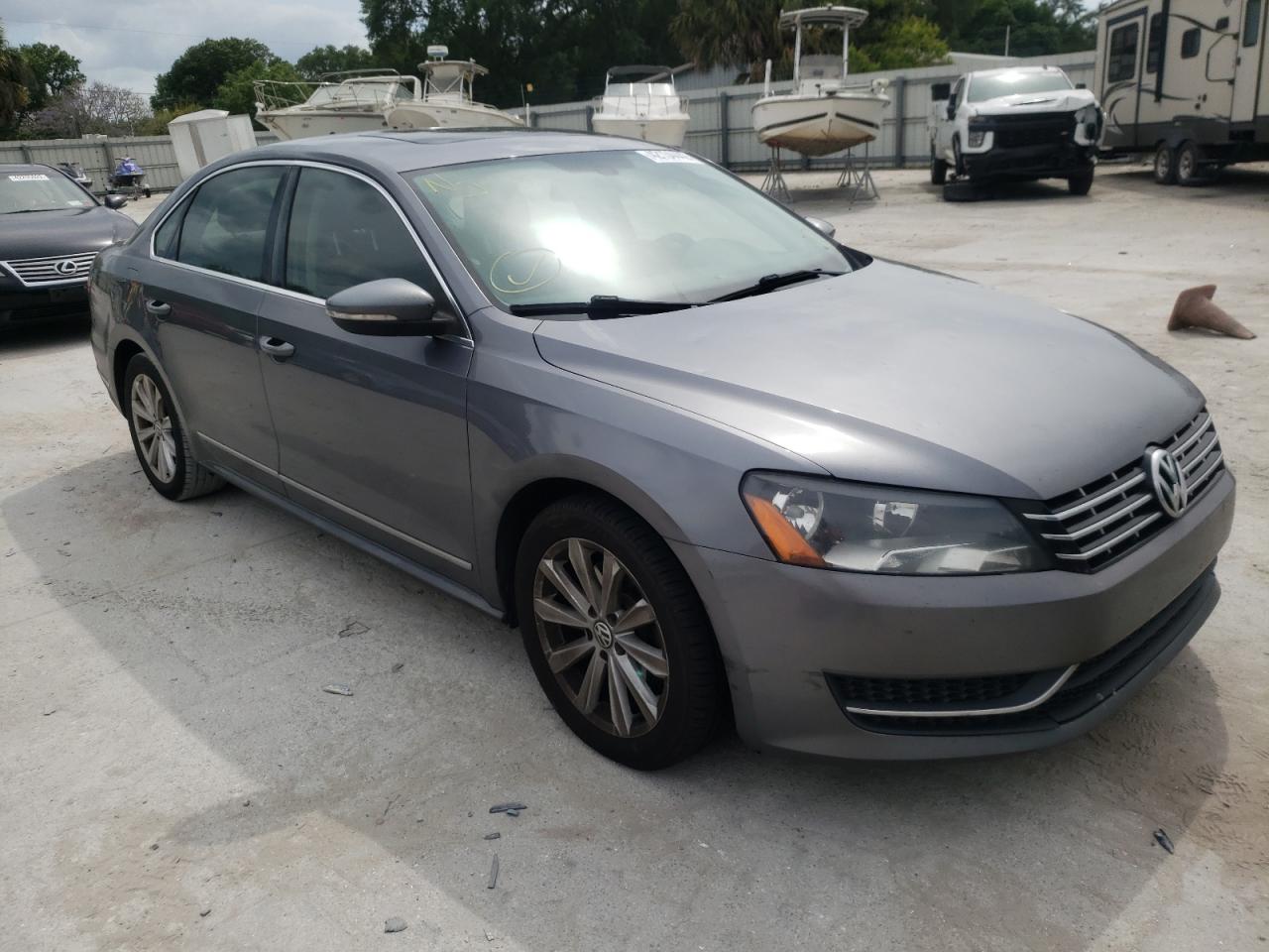 VOLKSWAGEN PASSAT SEL 2012 with VIN 1VWCP7A3XCC065853 - Photo from auction