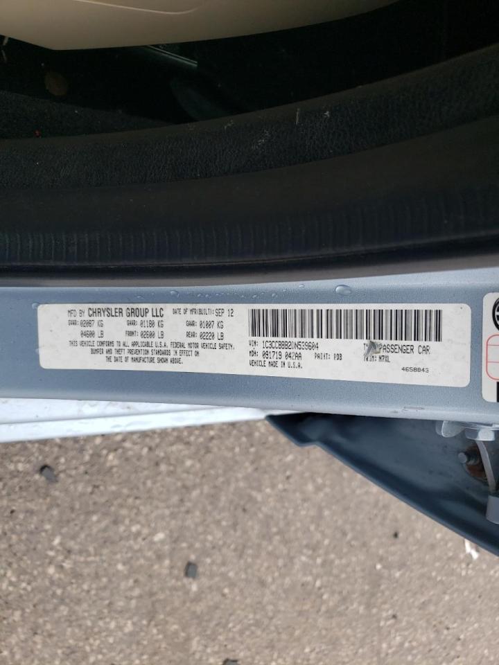 Photo 10 from auction – 2013 CHRYSLER 200 TOURIN with VIN 1C3CCBBB2DN539604