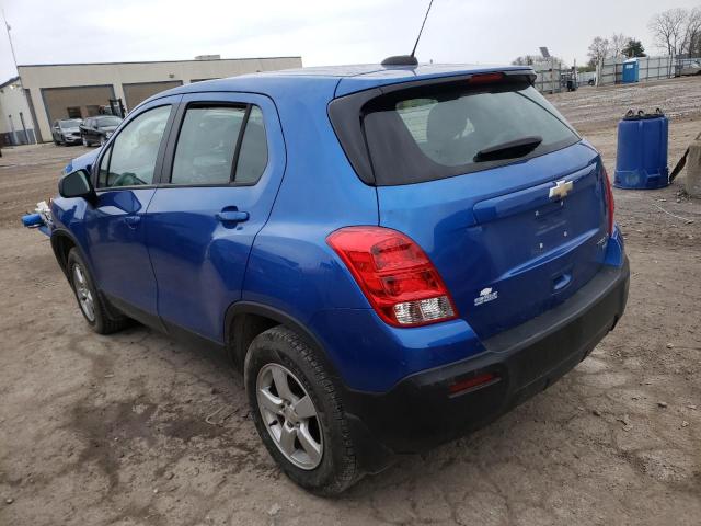 Photo 3 from auction – 2016 CHEVROLET TRAX LS with VIN KL7CJNSB8GB626512