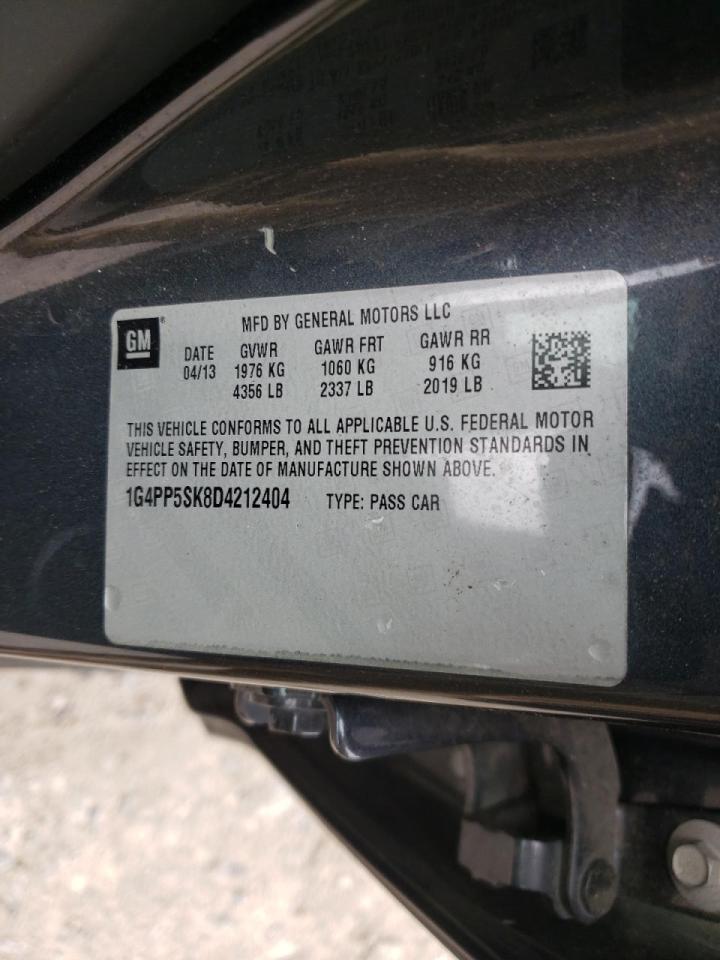 Photo 10 from auction – 2013 BUICK VERANO with VIN 1G4PP5SK8D4212404