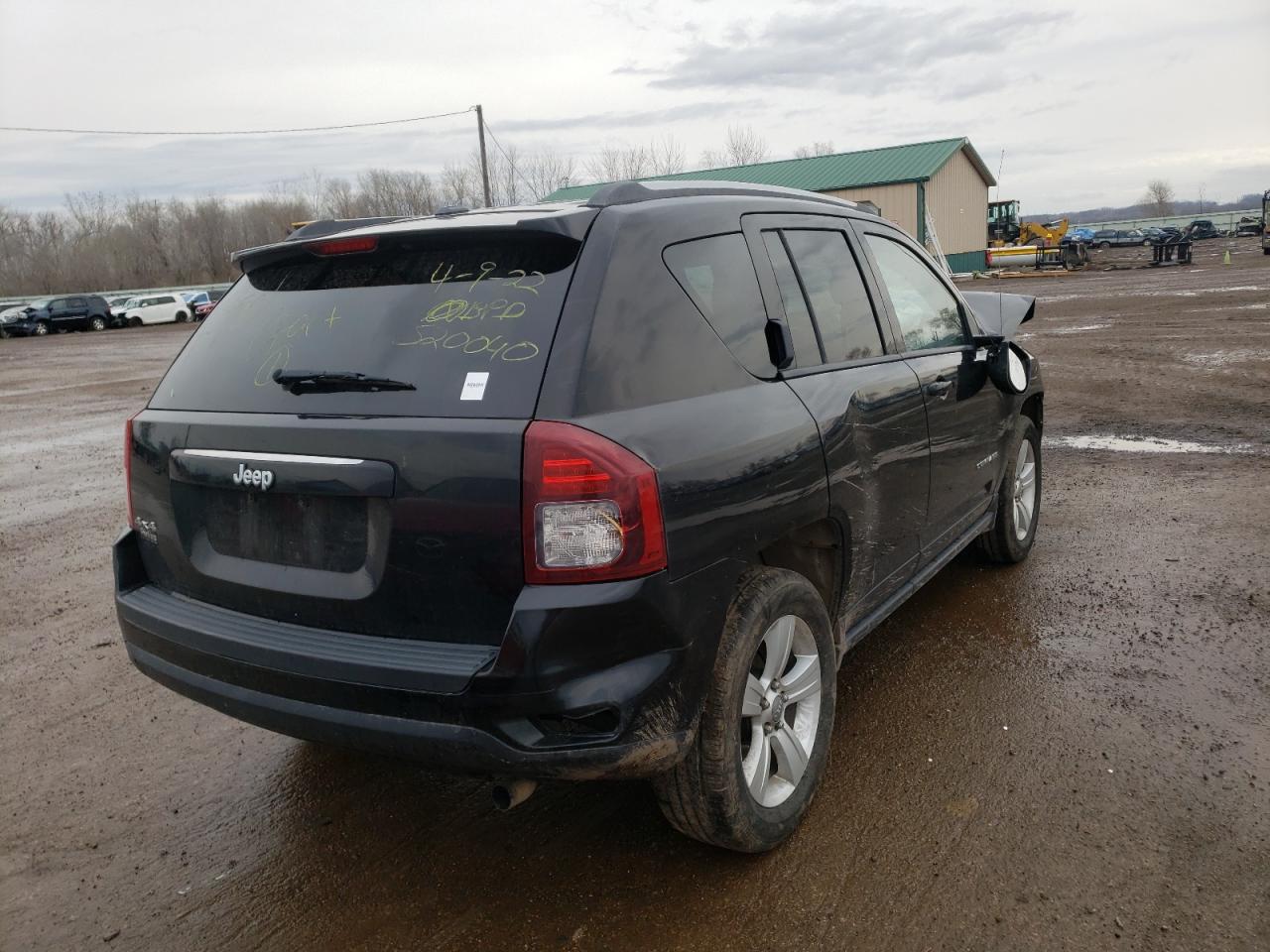 Photo 4 from auction – 2016 JEEP COMPASS SP with VIN 1C4NJDBB8GD520040