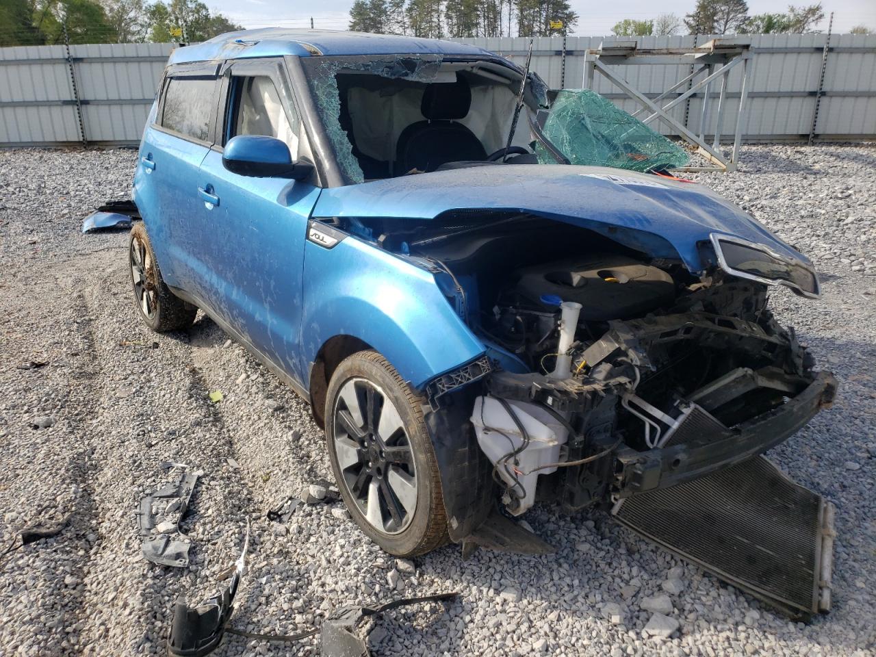 KIA SOUL + 2016 with VIN KNDJP3A53G7311287 - Photo from auction