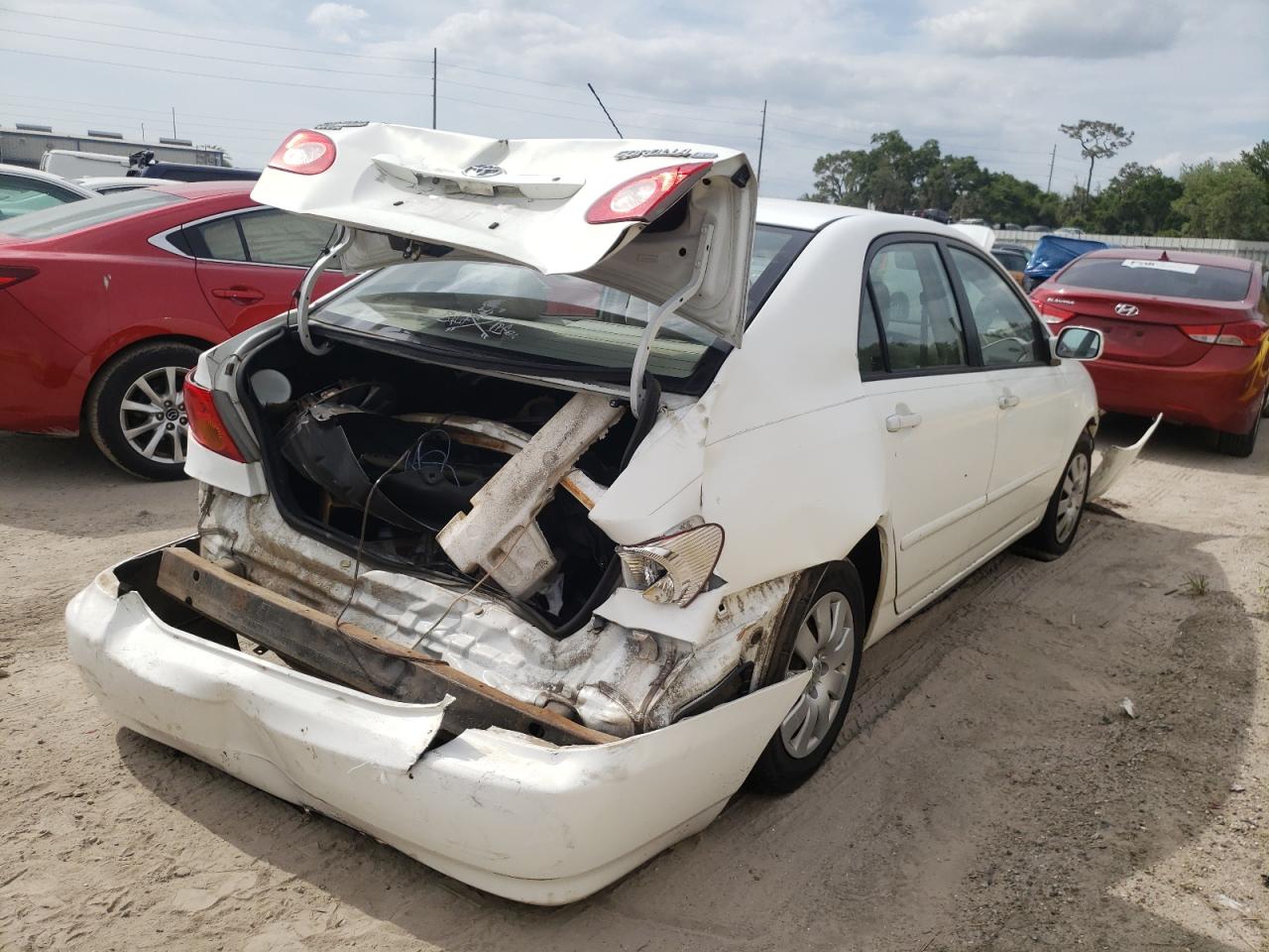 Photo 4 from auction – 2003 TOYOTA COROLLA CE with VIN JTDBR32EX30006823