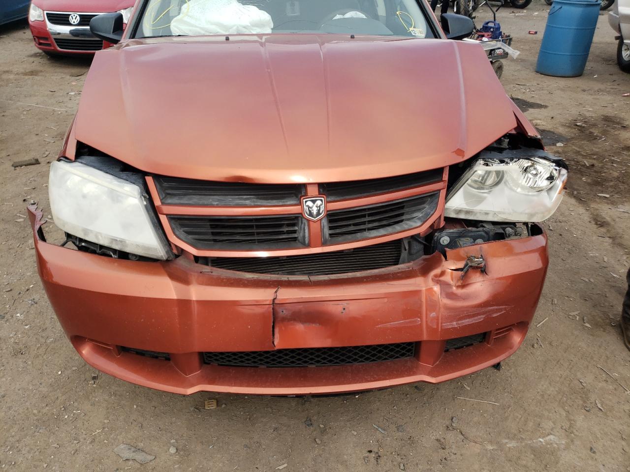 Photo 9 from auction – 2008 DODGE AVENGER with VIN 1B3LC46K38N670338