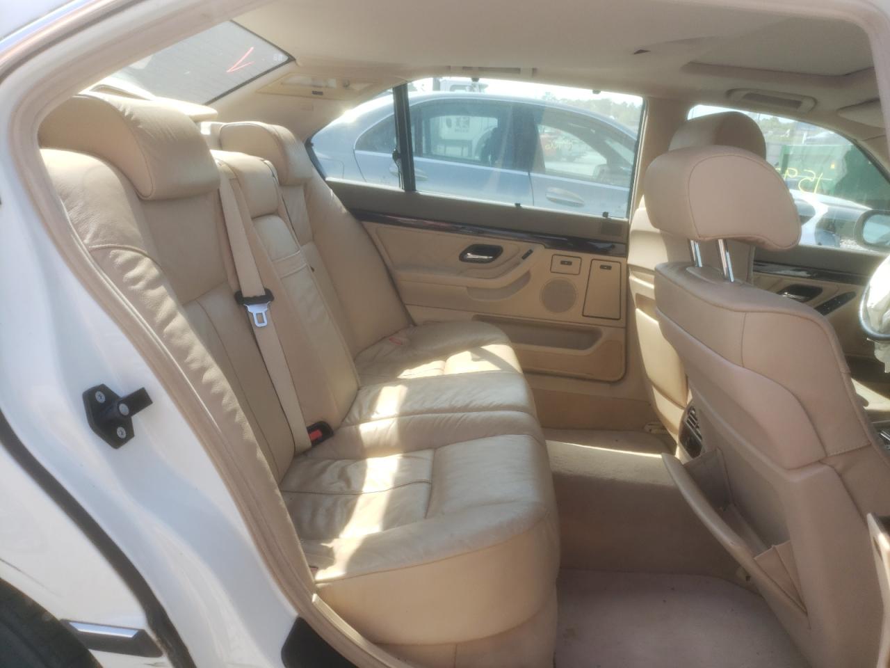 Photo 6 from auction – 2001 BMW 740 IL with VIN WBAGH83461DP28594