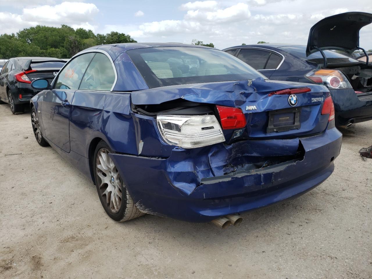 Photo 3 from auction – 2007 BMW 328 I with VIN WBAWL13597PX11161