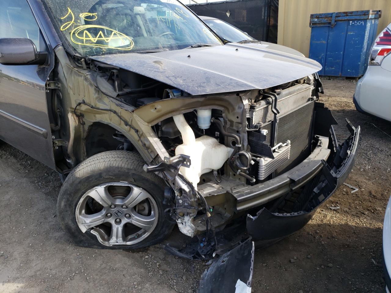 Photo 9 from auction – 2015 HONDA PILOT EXLN with VIN 5FNYF4H78FB078076