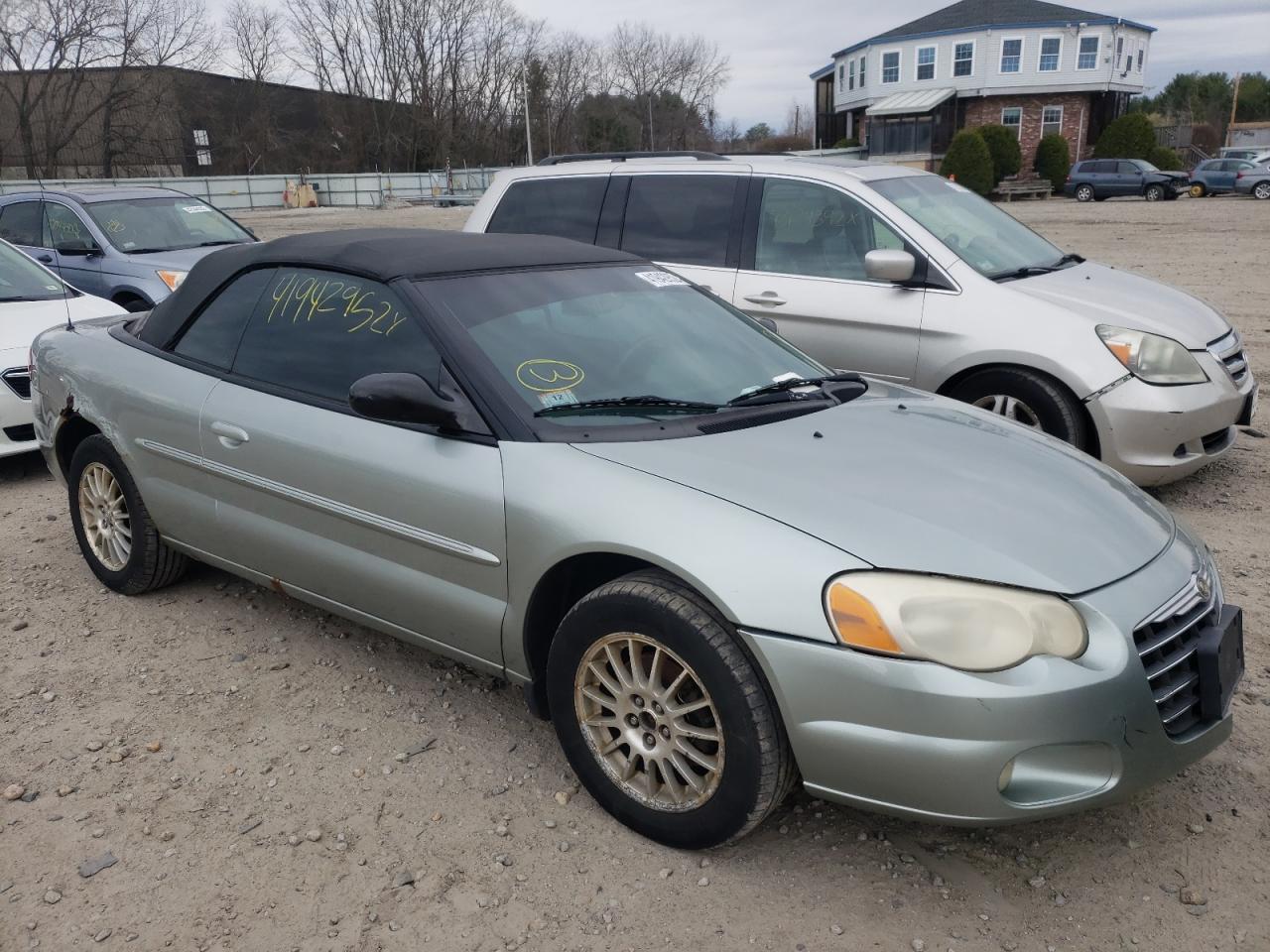 CHRYSLER SEBRING LX 2004 with VIN 1C3EL55R34N405977 - Photo from auction