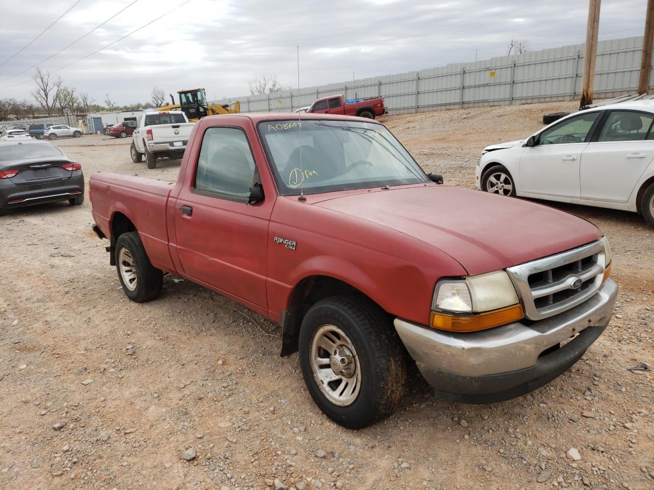 FORD RANGER 1999 with VIN 1FTYR10C5XUA08607 - Photo from auction
